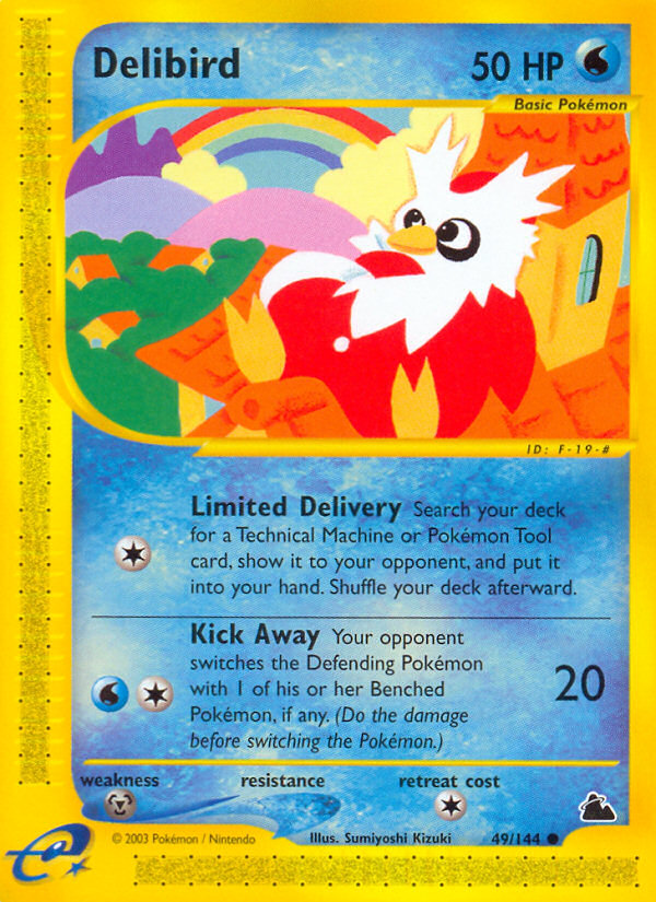 Delibird (49/144) [Skyridge] | Event Horizon Hobbies CA