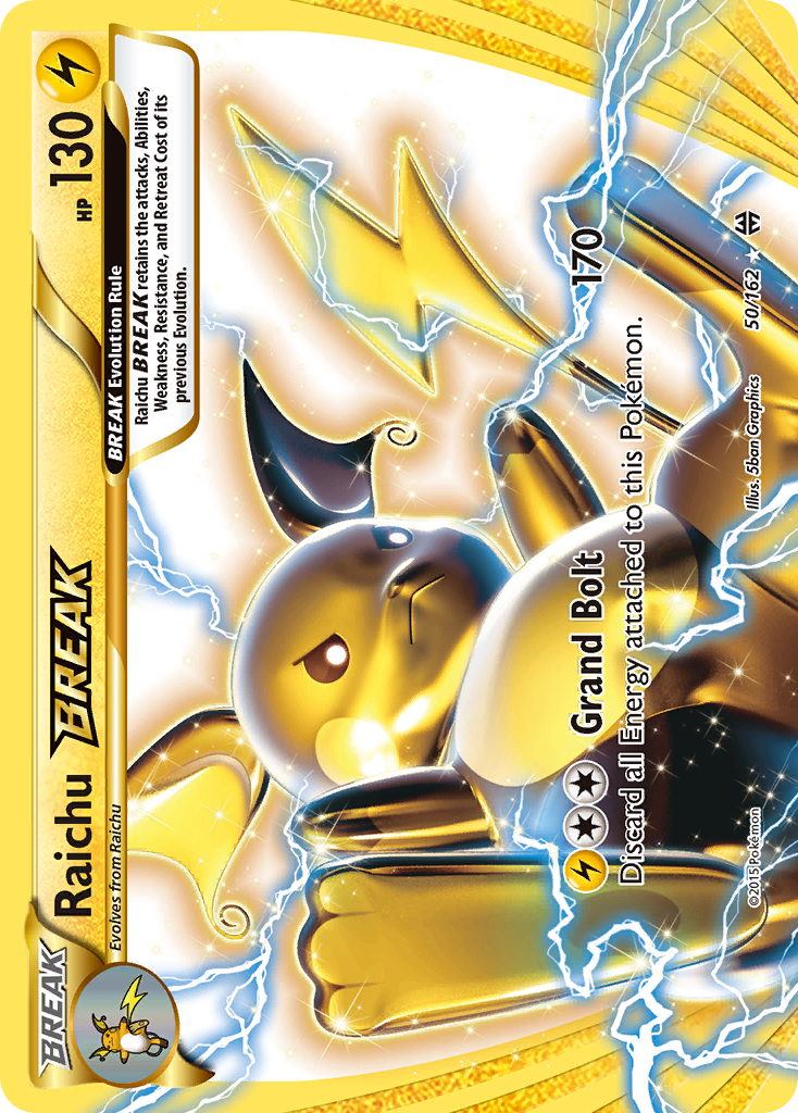 Raichu BREAK (50/162) [XY: BREAKthrough] | Event Horizon Hobbies CA