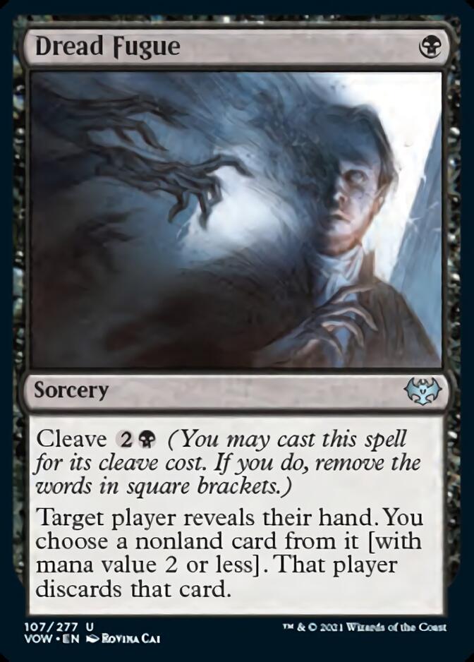 Dread Fugue [Innistrad: Crimson Vow] | Event Horizon Hobbies CA