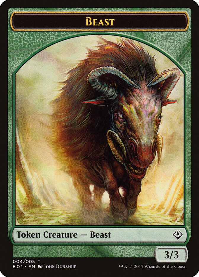 Beast (004/005) [Archenemy: Nicol Bolas Tokens] | Event Horizon Hobbies CA