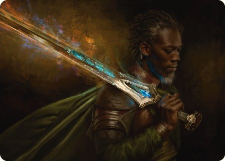 Anduril, Flame of the West Art Card [The Lord of the Rings: Tales of Middle-earth Art Series] | Event Horizon Hobbies CA