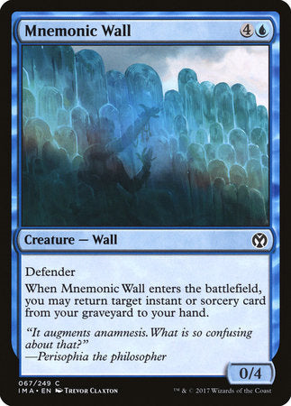 Mnemonic Wall [Iconic Masters] | Event Horizon Hobbies CA