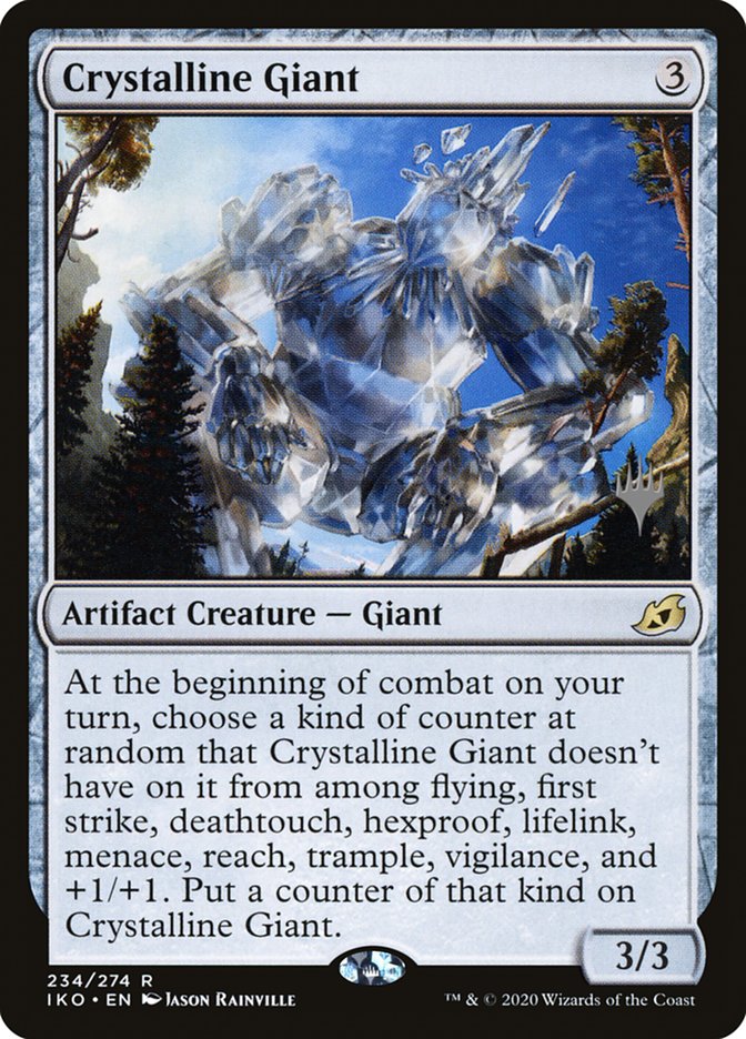 Crystalline Giant (Promo Pack) [Ikoria: Lair of Behemoths Promos]