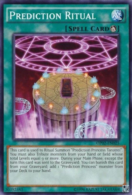 Prediction Ritual [OP02-EN025] Common | Event Horizon Hobbies CA