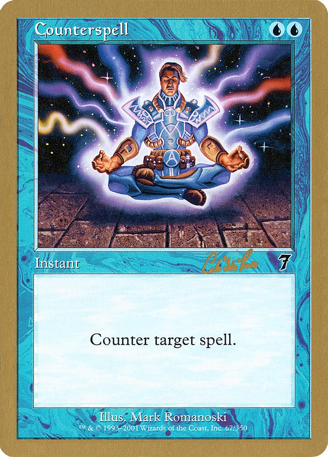 Counterspell (Carlos Romao) [World Championship Decks 2002] | Event Horizon Hobbies CA