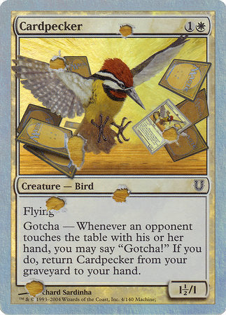 Cardpecker (Alternate Foil) [Unhinged] | Event Horizon Hobbies CA