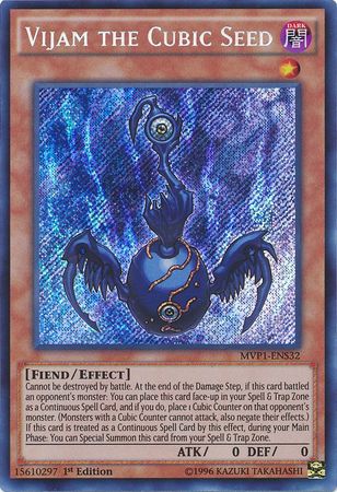 Vijam the Cubic Seed [MVP1-ENS32] Secret Rare | Event Horizon Hobbies CA