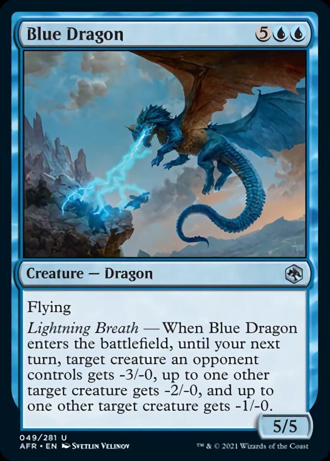 Blue Dragon [Dungeons & Dragons: Adventures in the Forgotten Realms] | Event Horizon Hobbies CA