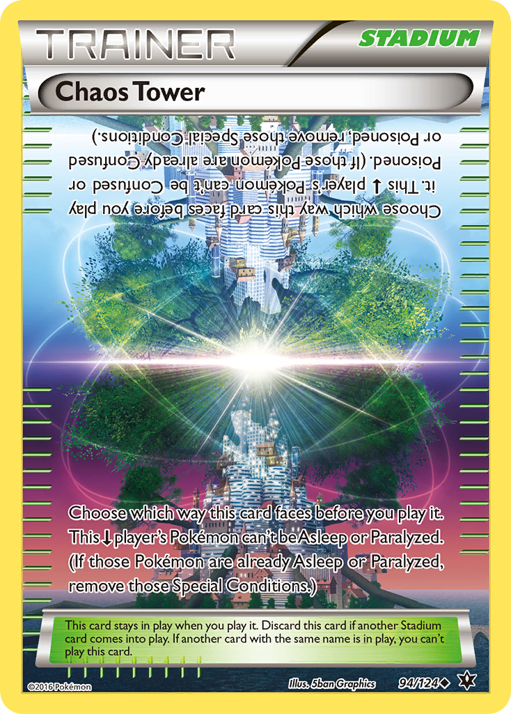 Chaos Tower (94/124) [XY: Fates Collide] | Event Horizon Hobbies CA