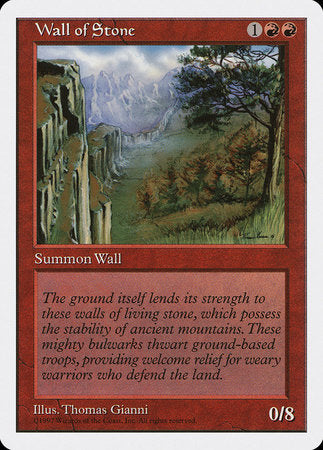 Wall of Stone [Fifth Edition] | Event Horizon Hobbies CA