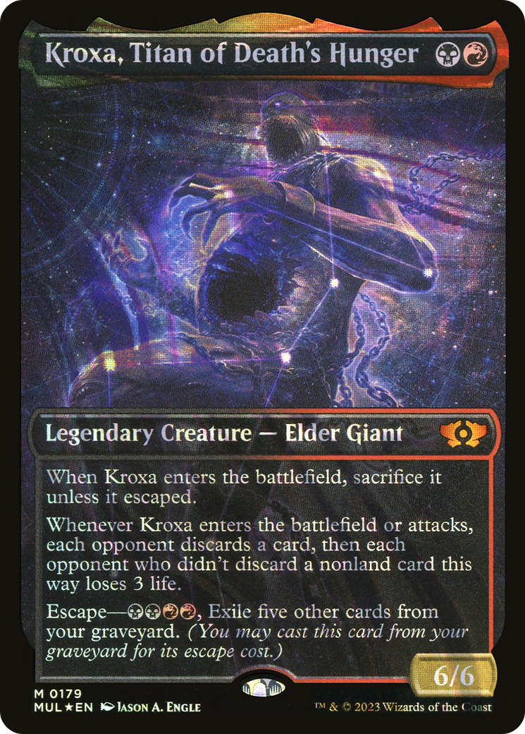 Kroxa, Titan of Death's Hunger (Halo Foil) [Multiverse Legends] | Event Horizon Hobbies CA