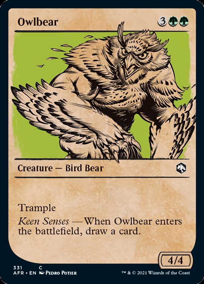 Owlbear (Showcase) [Dungeons & Dragons: Adventures in the Forgotten Realms] | Event Horizon Hobbies CA