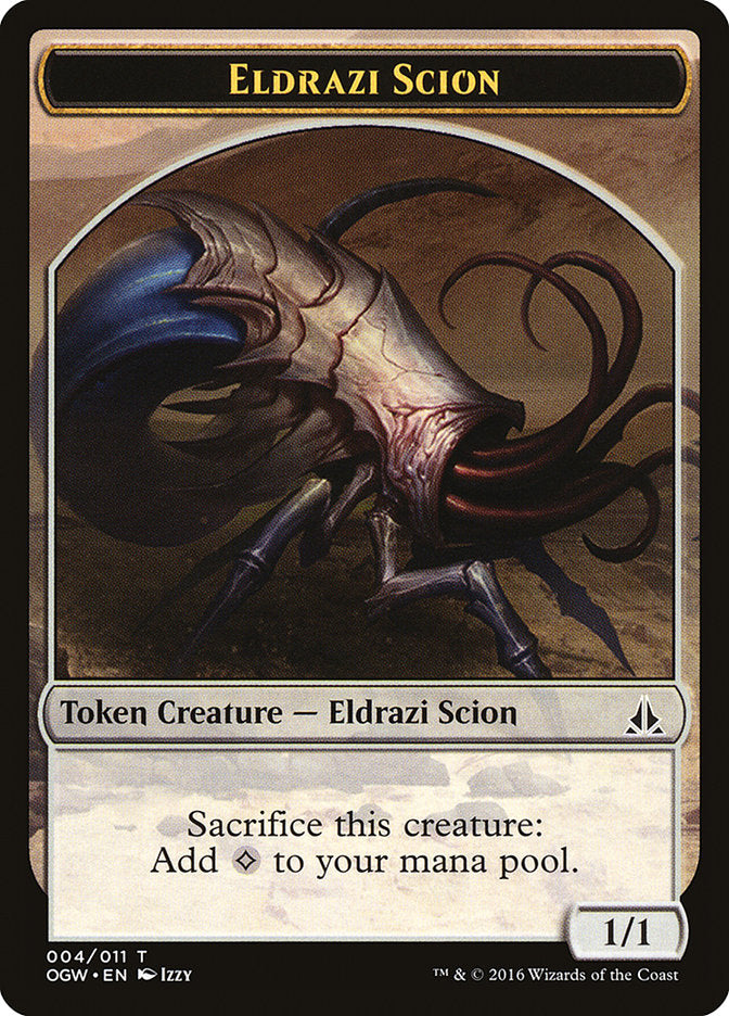 Eldrazi Scion (004/011) [Oath of the Gatewatch Tokens] | Event Horizon Hobbies CA