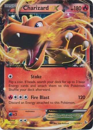 Charizard EX (11/106) (Jumbo Card) [XY: Flashfire] | Event Horizon Hobbies CA