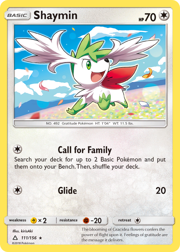 Shaymin (111/156) [Sun & Moon: Ultra Prism] | Event Horizon Hobbies CA