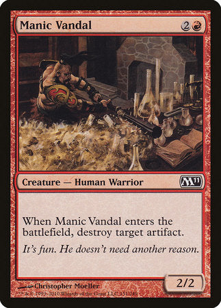 Manic Vandal [Magic 2011] | Event Horizon Hobbies CA