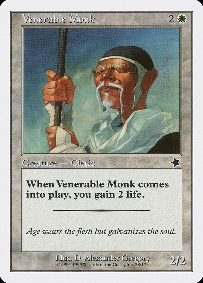 Venerable Monk [Starter 1999] | Event Horizon Hobbies CA