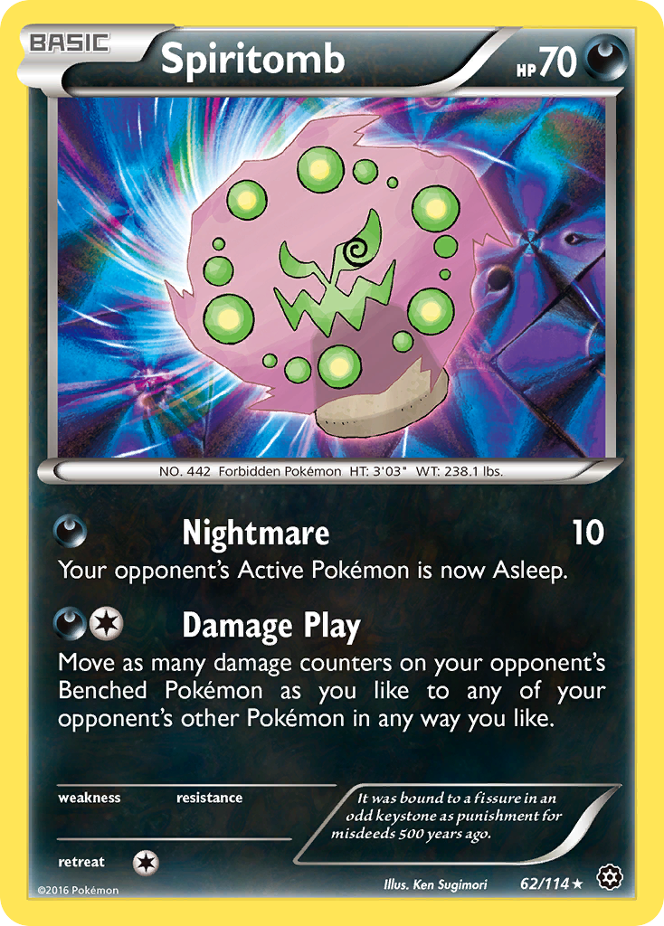 Spiritomb (62/114) [XY: Steam Siege] | Event Horizon Hobbies CA