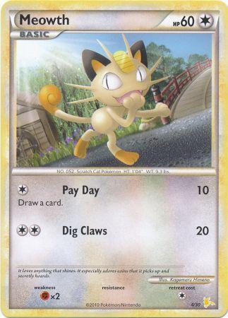 Meowth (4/30) [HeartGold & SoulSilver: Trainer Kit - Raichu] | Event Horizon Hobbies CA