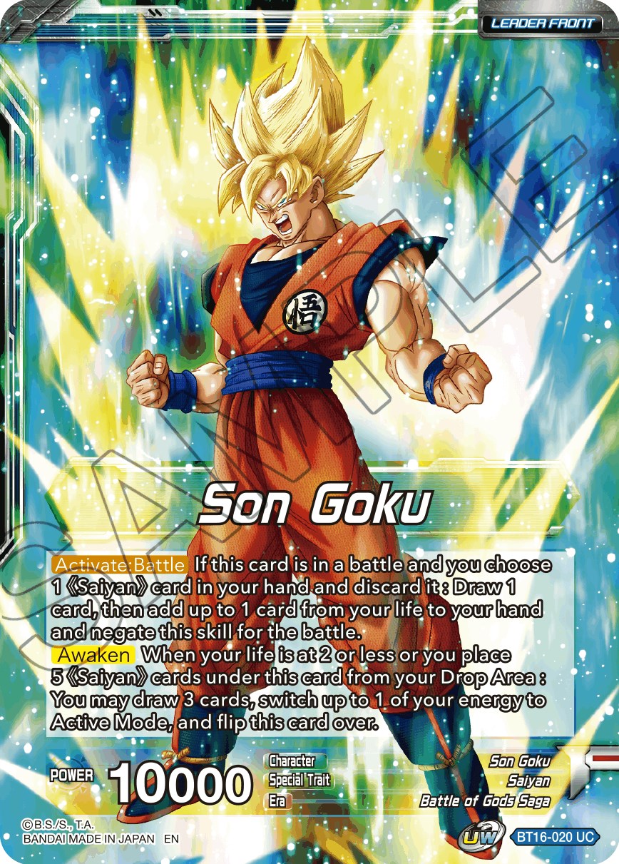 Son Goku // SSG Son Goku, Crimson Warrior (BT16-020) [Realm of the Gods Prerelease Promos] | Event Horizon Hobbies CA