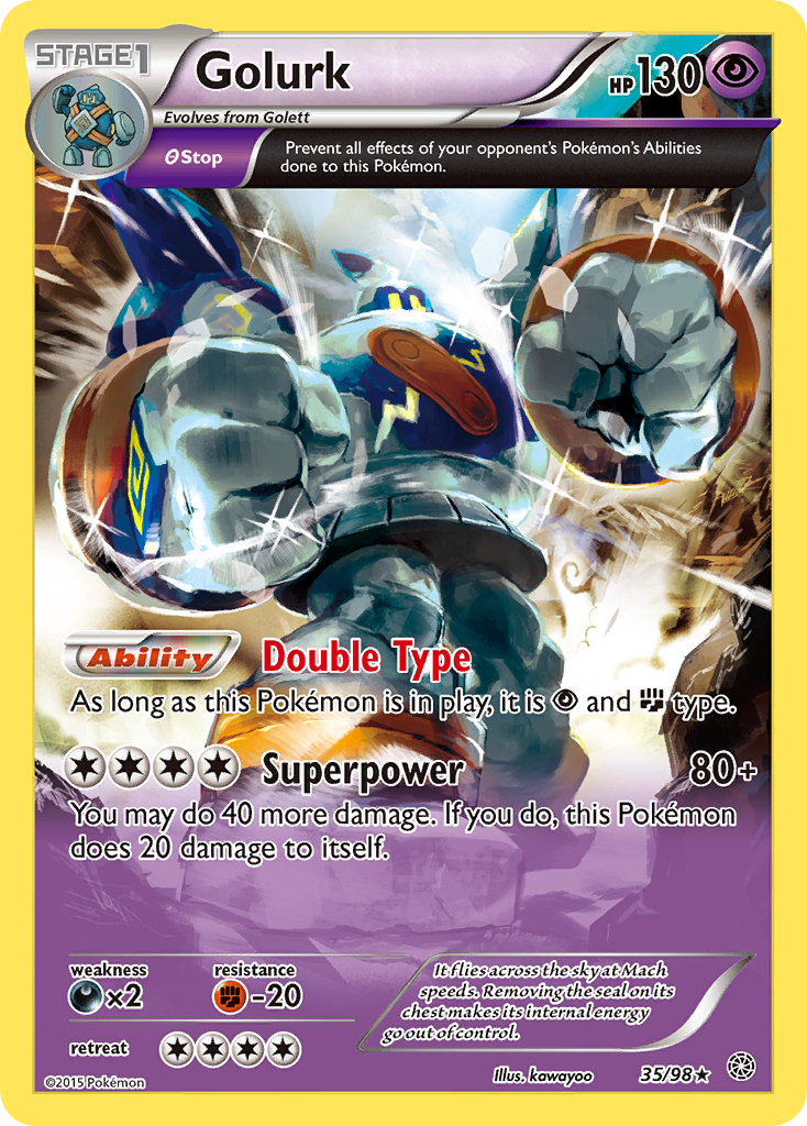 Golurk (35/98) [XY: Ancient Origins] | Event Horizon Hobbies CA