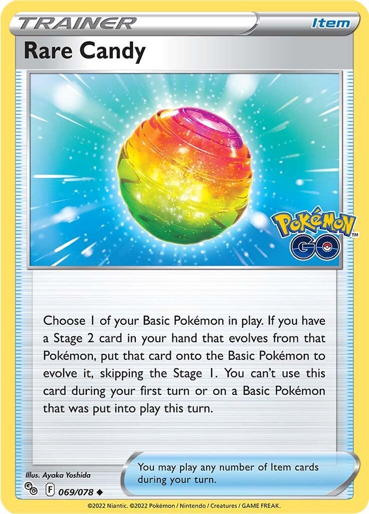 Rare Candy (069/078) [Pokémon GO] | Event Horizon Hobbies CA