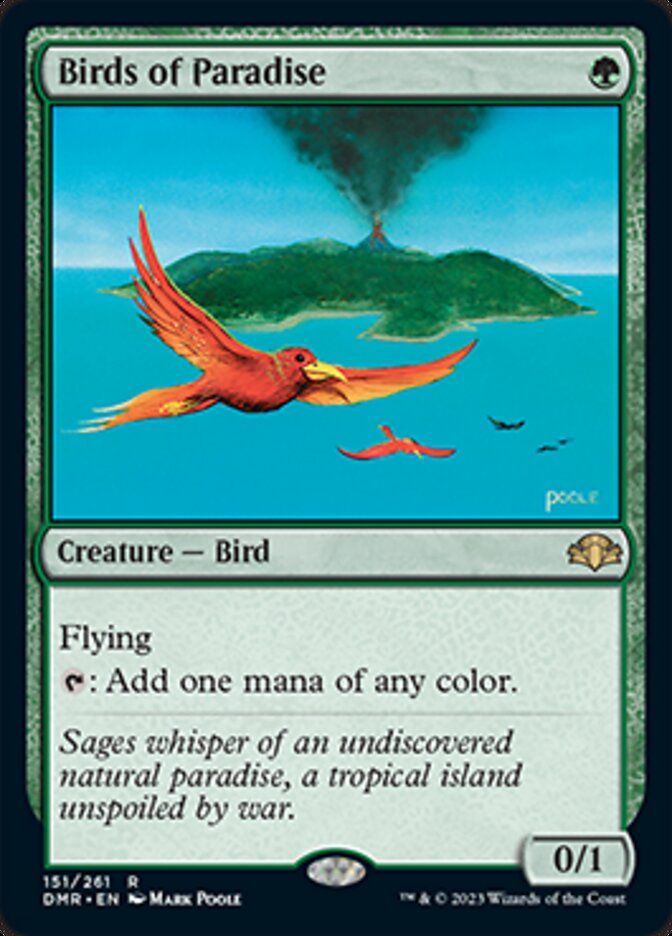 Birds of Paradise [Dominaria Remastered] | Event Horizon Hobbies CA