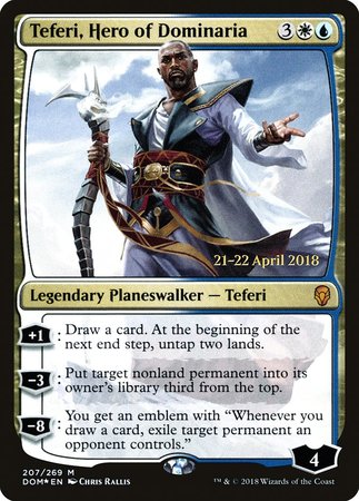 Teferi, Hero of Dominaria [Dominaria Promos] | Event Horizon Hobbies CA