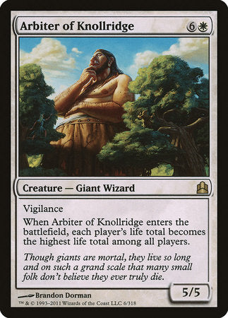 Arbiter of Knollridge [Commander 2011] | Event Horizon Hobbies CA