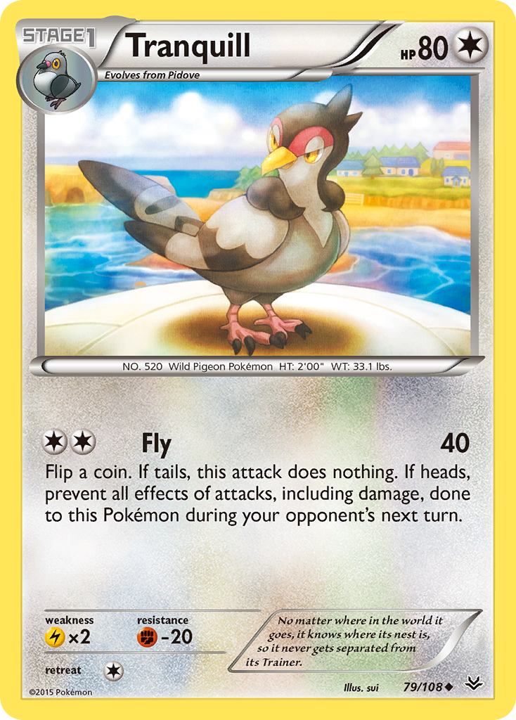 Tranquill (79/108) [XY: Roaring Skies] | Event Horizon Hobbies CA