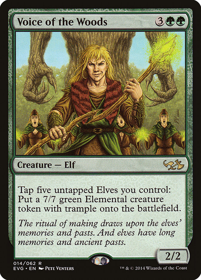 Voice of the Woods (Elves vs. Goblins) [Duel Decks Anthology] | Event Horizon Hobbies CA