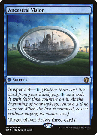 Ancestral Vision [Iconic Masters] | Event Horizon Hobbies CA