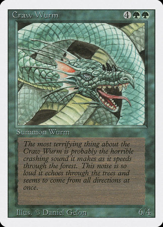 Craw Wurm [Revised Edition] | Event Horizon Hobbies CA