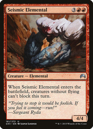 Seismic Elemental [Magic Origins] | Event Horizon Hobbies CA