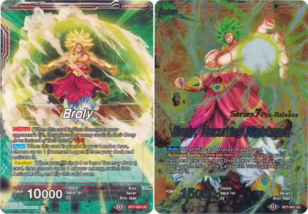 Broly // Broly, Recurring Nightmare (BT7-002_PR) [Assault of the Saiyans Prerelease Promos] | Event Horizon Hobbies CA