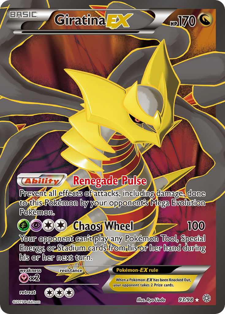 Giratina EX (93/98) [XY: Ancient Origins] | Event Horizon Hobbies CA