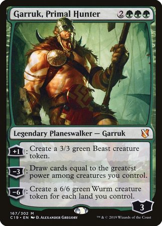 Garruk, Primal Hunter [Commander 2019] | Event Horizon Hobbies CA