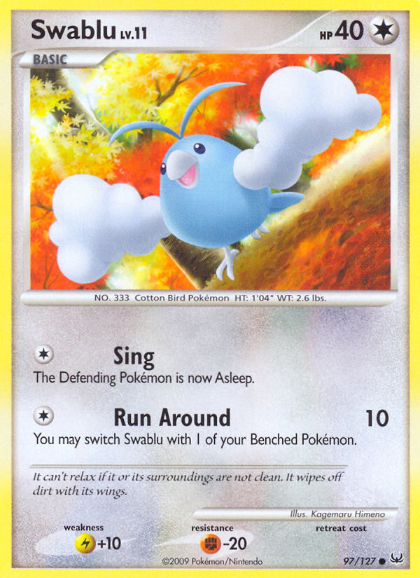 Swablu (97/127) [Platinum: Base Set] | Event Horizon Hobbies CA