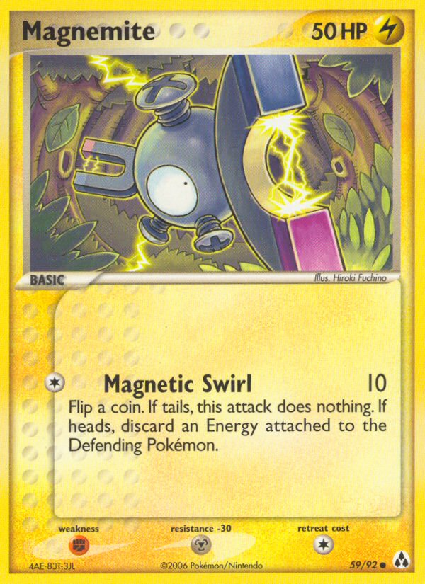 Magnemite (59/92) [EX: Legend Maker] | Event Horizon Hobbies CA