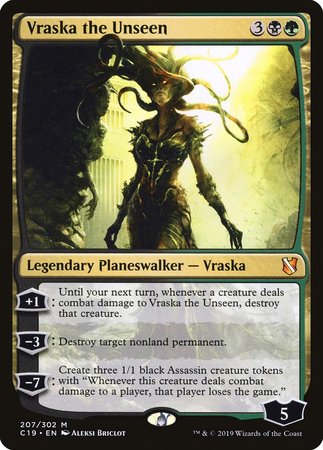 Vraska the Unseen [Commander 2019] | Event Horizon Hobbies CA