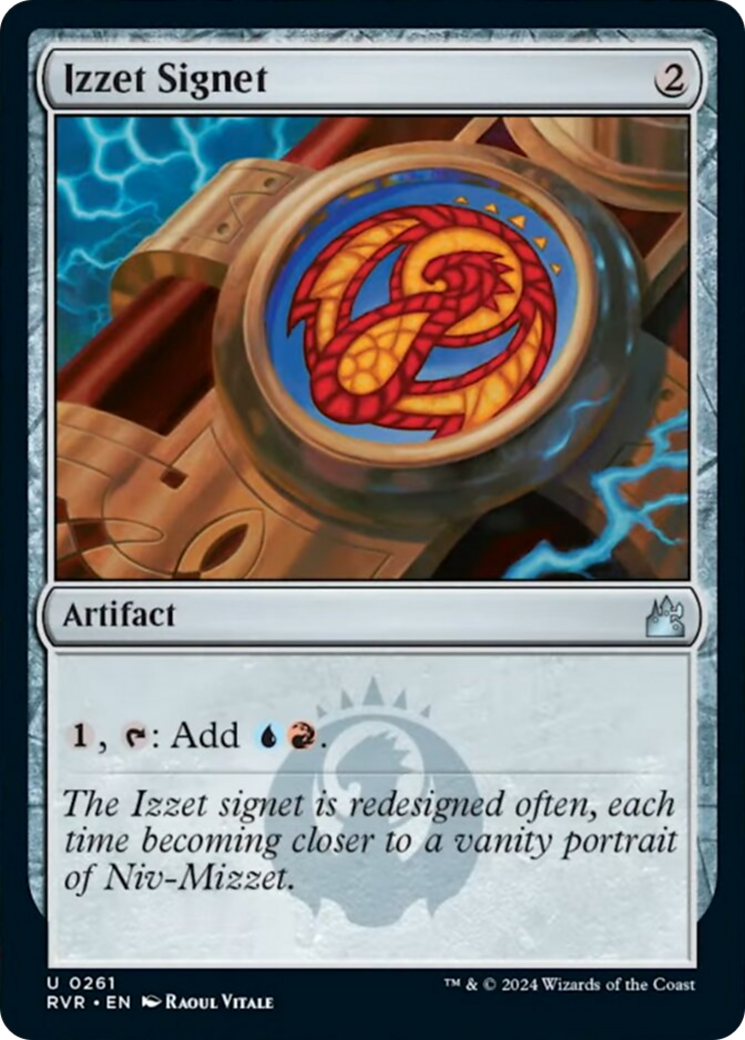 Izzet Signet [Ravnica Remastered] | Event Horizon Hobbies CA