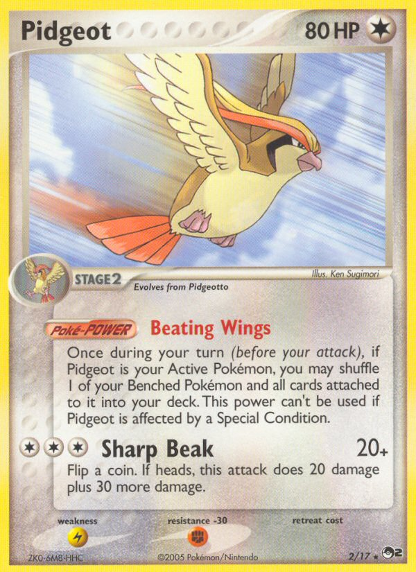 Pidgeot (2/17) [POP Series 2] | Event Horizon Hobbies CA