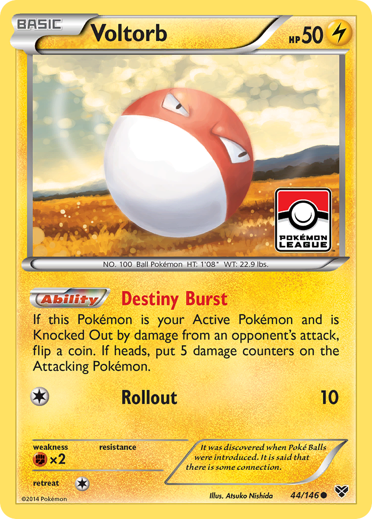 Voltorb (44/146) [XY: Base Set] | Event Horizon Hobbies CA