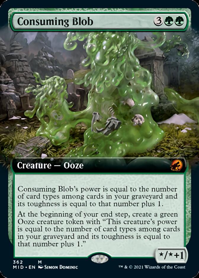 Consuming Blob (Extended) [Innistrad: Midnight Hunt] | Event Horizon Hobbies CA