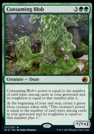 Consuming Blob (Promo Pack) [Innistrad: Midnight Hunt Promos] | Event Horizon Hobbies CA