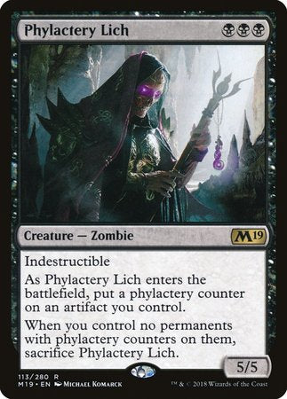 Phylactery Lich [Core Set 2019] | Event Horizon Hobbies CA