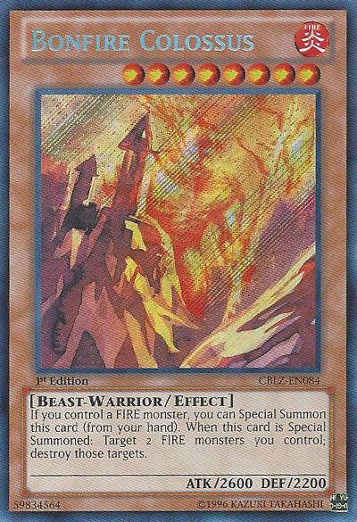 Bonfire Colossus [CBLZ-EN084] Secret Rare | Event Horizon Hobbies CA