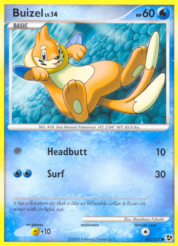 Buizel (61/106) [Diamond & Pearl: Great Encounters] | Event Horizon Hobbies CA