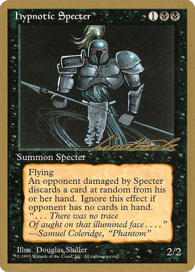 Hypnotic Specter (Leon Lindback) [Pro Tour Collector Set] | Event Horizon Hobbies CA