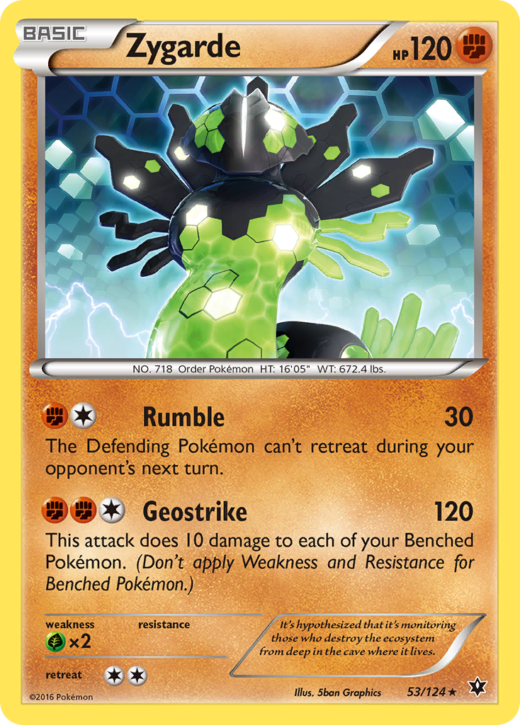 Zygarde (53/124) [XY: Fates Collide] | Event Horizon Hobbies CA